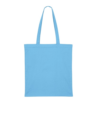 Light Tote Bag Aqua Blue
