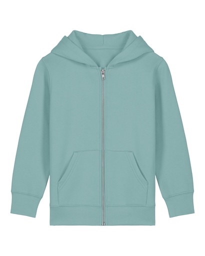 Mini Cultivator 2.0 Zip Hoodie Teal Monstera