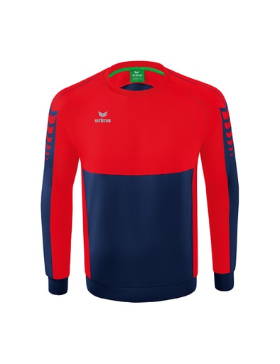 Six Wings sweatshirt new navy/rood