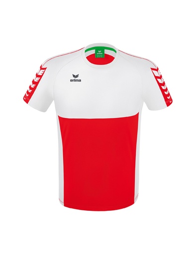 Six Wings T-shirt rood/wit