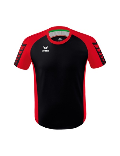 Six Wings shirt zwart/rood