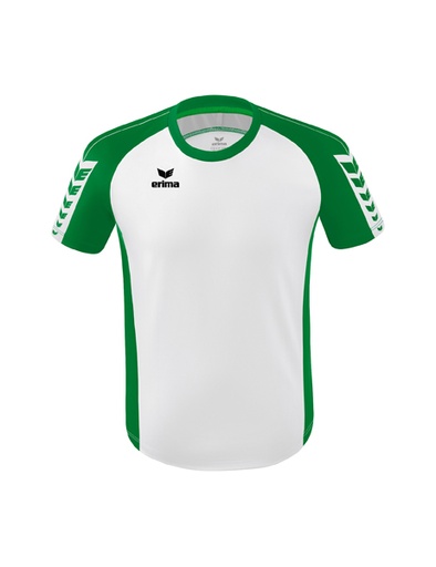 Six Wings shirt wit/smaragd
