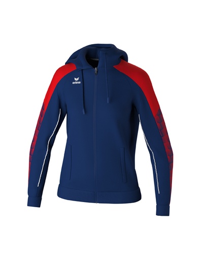 EVO STAR trainingsjack met capuchon new navy/rood Dames