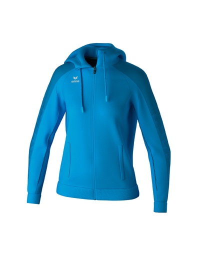EVO STAR trainingsjack met capuchon curaçao/mykonos Dames
