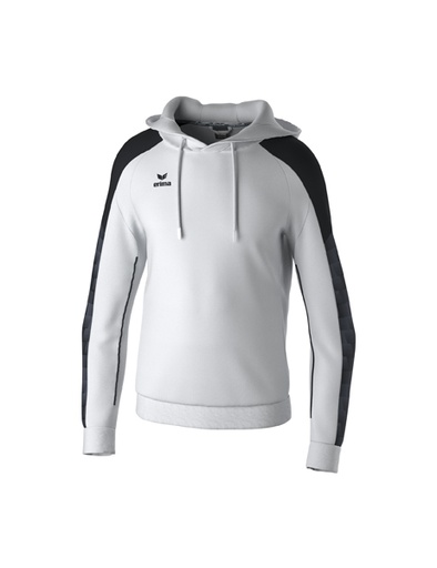 EVO STAR sweatshirt met capuchon wit/zwart
