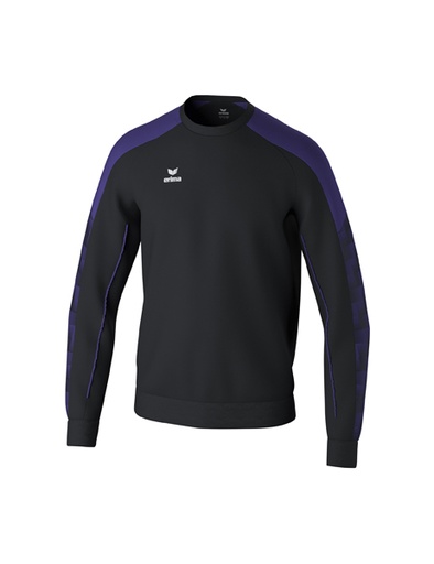 EVO STAR sweatshirt zwart/ultra violet