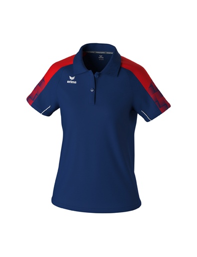 EVO STAR polo new navy/rood Dames