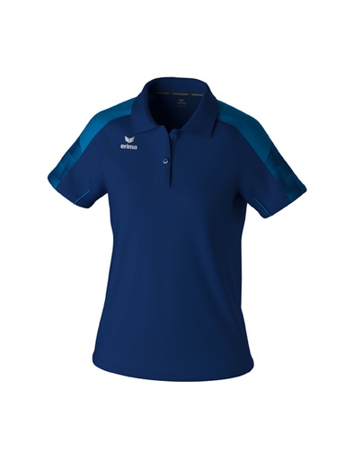 EVO STAR polo new navy/mykonos blue Dames