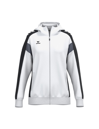 CELEBRATE 125 Training Jacket with hood wit/zwart Dames