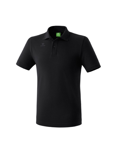 Casual Basics Teamsport polo zwart