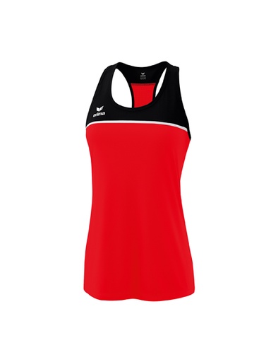 CHANGE by erima tanktop rood/zwart/wit Dames