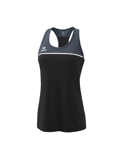 CHANGE by erima tanktop black grey/slate grey/wit Dames