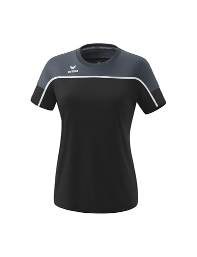 CHANGE by erima T-shirt black grey/slate grey/wit Dames
