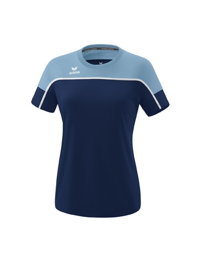 CHANGE by erima T-shirt new navy/faded denim/wit Dames