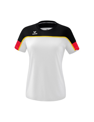 CHANGE by erima T-shirt wit/zwart/rood Dames