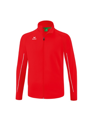 LIGA STAR polyester trainingsjack rood/wit