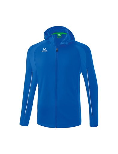 LIGA STAR trainingsjack met capuchon new royal/wit