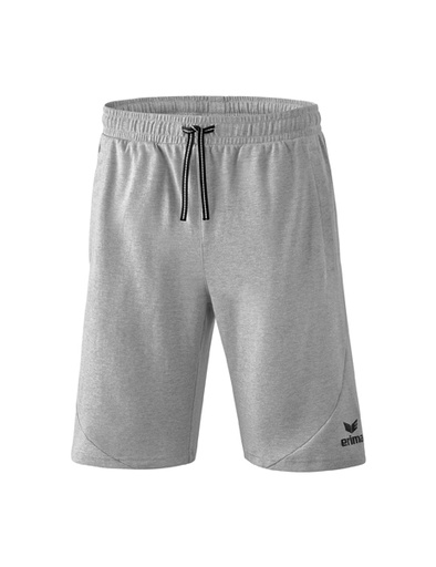 Essential sweatshort licht grey melange