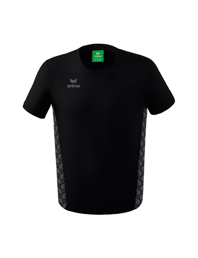 Essential Team T-shirt zwart/slate grey