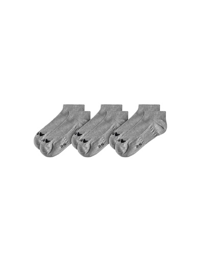 3Er Pack Sportsocke 3 paar sneakersokken grey melange