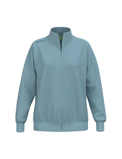 TS Sweatjacket smoke blue Dames
