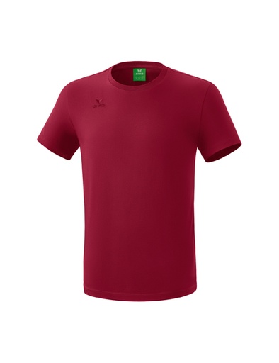 Teamsport-T-shirt bordeaux