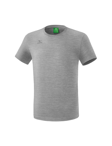 Teamsport-T-shirt grijs