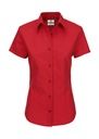 Ladies' Heritage Poplin Shirt - SWP44 Deep Red
