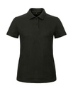 ID.001 /women Piqué Polo Shirt Black