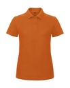 ID.001 /women Piqué Polo Shirt Orange