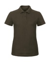 ID.001 /women Piqué Polo Shirt Brown
