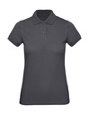 Inspire Polo /women Dark Grey
