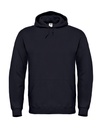 ID.003 Cotton Rich Hooded Sweatshirt Black