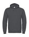 ID.003 Cotton Rich Hooded Sweatshirt Anthracite