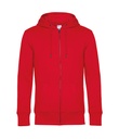 KING Zipped Hooded Red