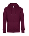 KING Zipped Hooded Dark Cherry