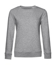 Crew Neck /women French Terry Heather Grey