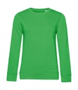 Crew Neck /women French Terry Apple Green