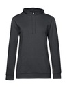 #Hoodie /women French Terry Asphalt