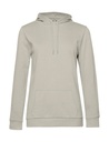 #Hoodie /women French Terry Grey Fog
