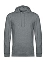 #Hoodie French Terry Heather Mid Grey