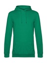 #Hoodie French Terry Kelly Green