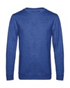 #Set In French Terry Heather Royal Blue