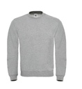 ID.002 Cotton Rich Sweatshirt Heather Grey