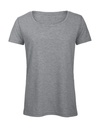 Triblend/women T-Shirt Heather Light Grey