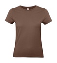 #E190 /women T-Shirt Chocolate
