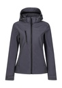 Women's Venturer 3-Layer Hooded Softshell Jacket Seal Grey/Black