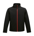Women's Ablaze Printable Softshell Black/Classic Red