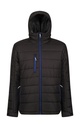 Men’s Navigate Thermal Hooded Jacket Black/New Royal