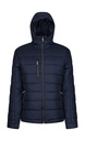 Men’s Navigate Thermal Hooded Jacket Navy/Seal Grey